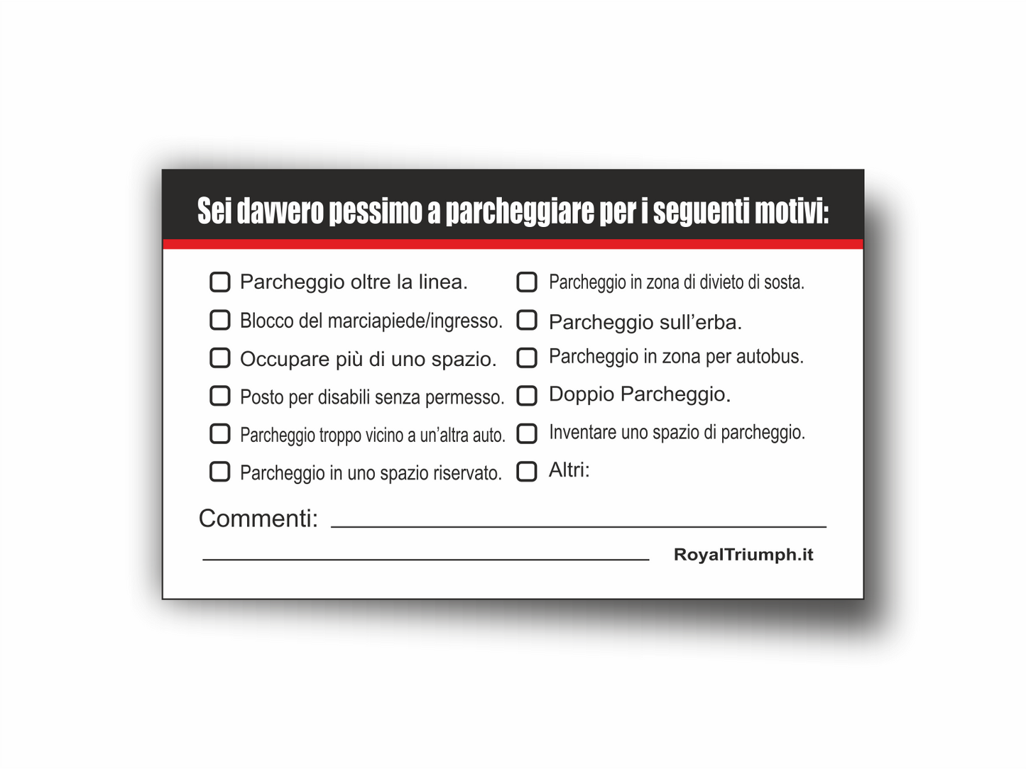 Biglietti parcheggio di Me*da...