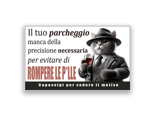 Stile ed eleganza... ma non nel tuo parcheggio
